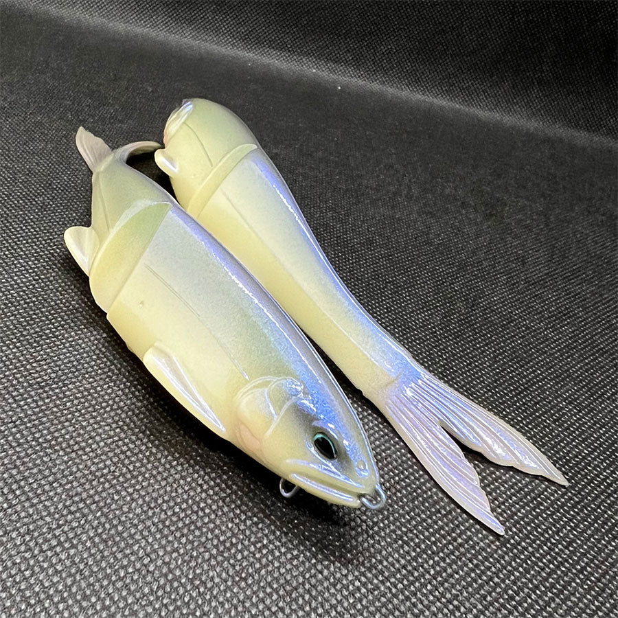 Leurre Soufre Swimbait GROW Design Works FLAG 255 - 10.2" - #009 P2 PHANTOM - Japon - Inutilisé